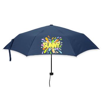 Sunny Burst Multicolor - Umbrella (small) - navy - Front