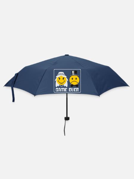Game over flex - Regenschirm (klein) - Navy