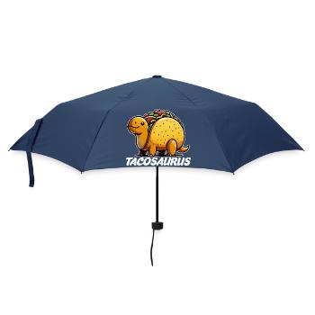 Tacosaurus Taco Dinosaurier - Regenschirm (klein) - Navy - Vorne