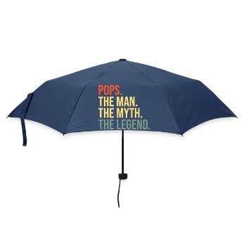 Pops The Man Myth Legend - Umbrella (small) - navy - Front