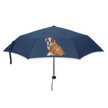 Bulldog - Regenschirm (klein) - Navy - Vorne