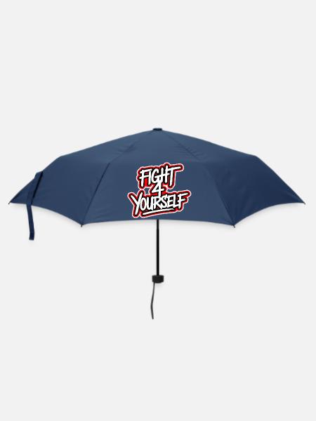Fight 4 yourself - Regenschirm (klein) - Navy