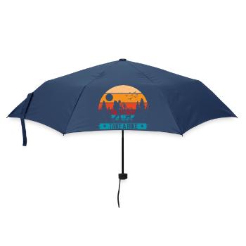 Randonnée sur sentier de montagne Randonnée en plein air Braconnage - Parapluie standard - marine - Devant