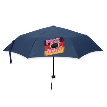 Puck Yeah – Eishockey T-Shirt - Umbrella (small) - navy - Front