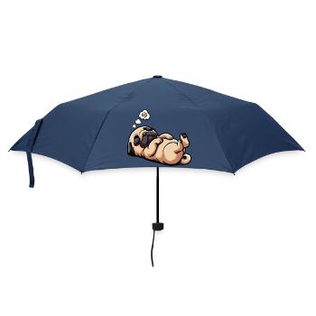 Carlin Carlin Propriétaire de carlin Amoureux du carlin Porte-carlin - Parapluie standard - marine - Devant