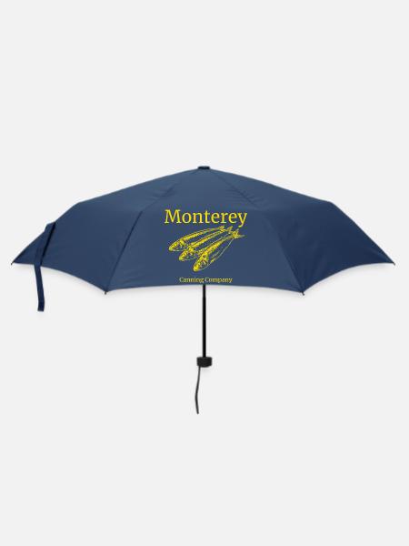 Monterey Canning Co Sardinen Retro - Regenschirm (klein) - Navy