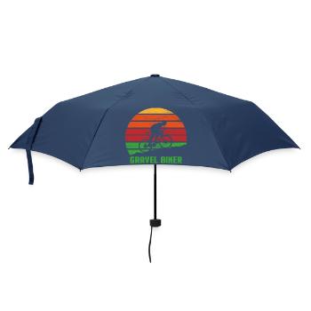 Gravel Bike Fahrrad - Regenschirm (klein) - Navy - Vorne