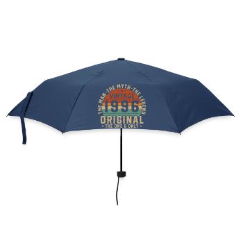 1996 Vintage Retro Geburtstagsgeschenk - Regenschirm (klein) - Navy - Vorne