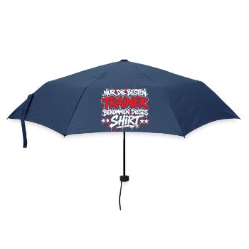 Nur Die Besten Trainer Shirt - Regenschirm (klein) - Navy - Vorne
