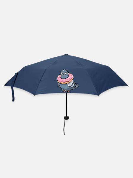 Donut Taube - Regenschirm (klein) - Navy