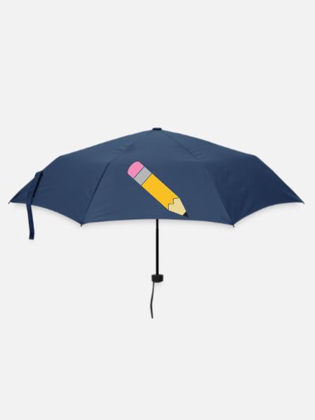 Bleistift - Regenschirm (klein) - Navy