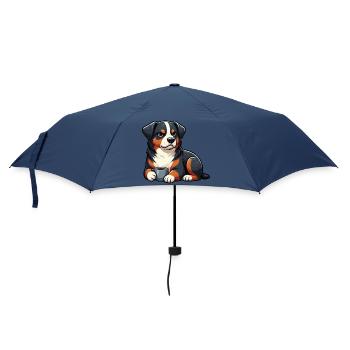 Appenzeller Sennenhund Sennenhunde Sennenhundmama - Regenschirm (klein) - Navy - Vorne