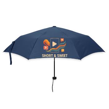 Short & Sweet – Reels, Shorts & Swipe Culture - Umbrella (small) - navy - Front