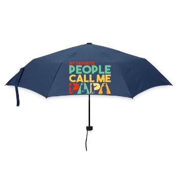 Design der Definition des Patrouillenoffiziers - Regenschirm (klein) - Navy - Vorne