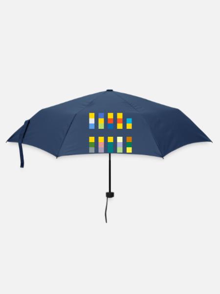Pixel Springfield - Parapluie standard - marine