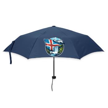 Islande Islande 2 - Parapluie standard - marine - Devant