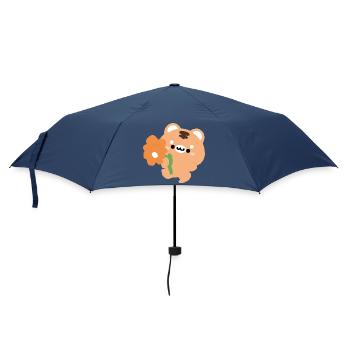 Romantic Tiger - Umbrella (small) - navy - Front