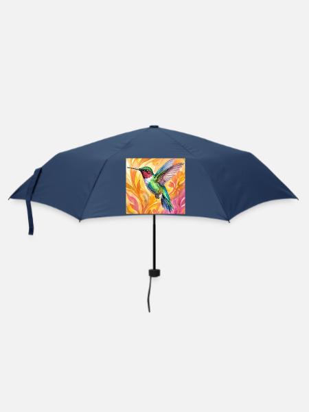 Kolibri - Regenschirm (klein) - Navy