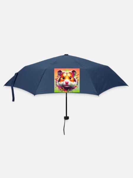 Hamster - Regenschirm (klein) - Navy