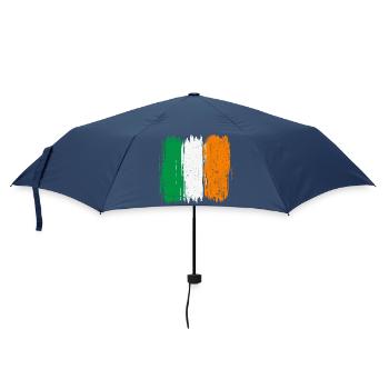 Italian Flag Brush Strokes - Umbrella (small) - navy - Front