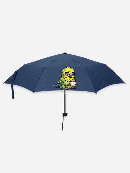 Wellensittich Wellensittichbesitzer Wellensittiche - Regenschirm (klein) - Navy