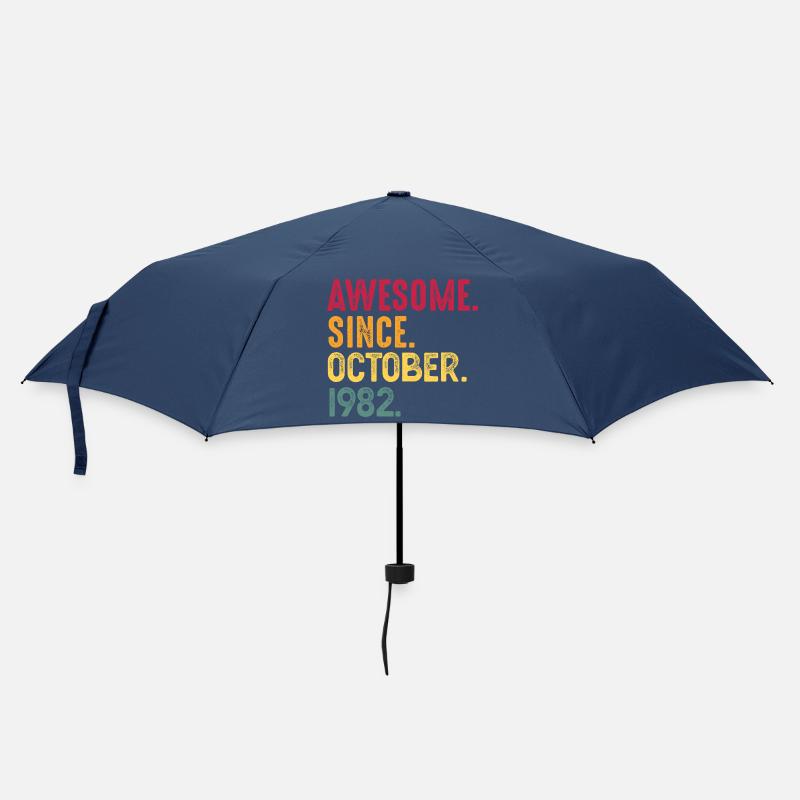 October 1982 - 40th birthday gift. Legend. - Umbrella (small) - navy