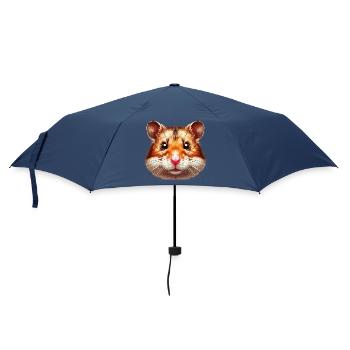 Hamster - Umbrella (small) - navy - Front