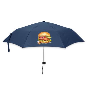 Burger - Parapluie standard - marine - Devant