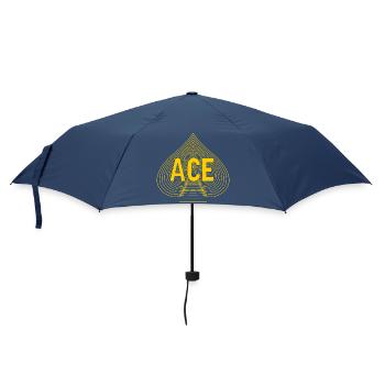 Card Game Spades of Spades Playing Card - Umbrella (small) - navy - Front