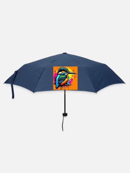 Eisvogel - Regenschirm (klein) - Navy