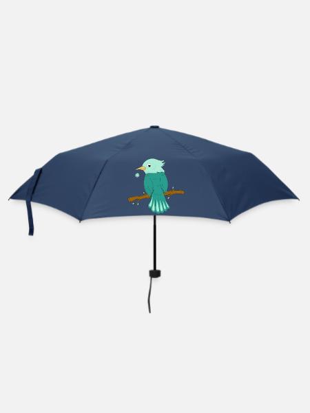 Glücksbringer - Regenschirm (klein) - Navy