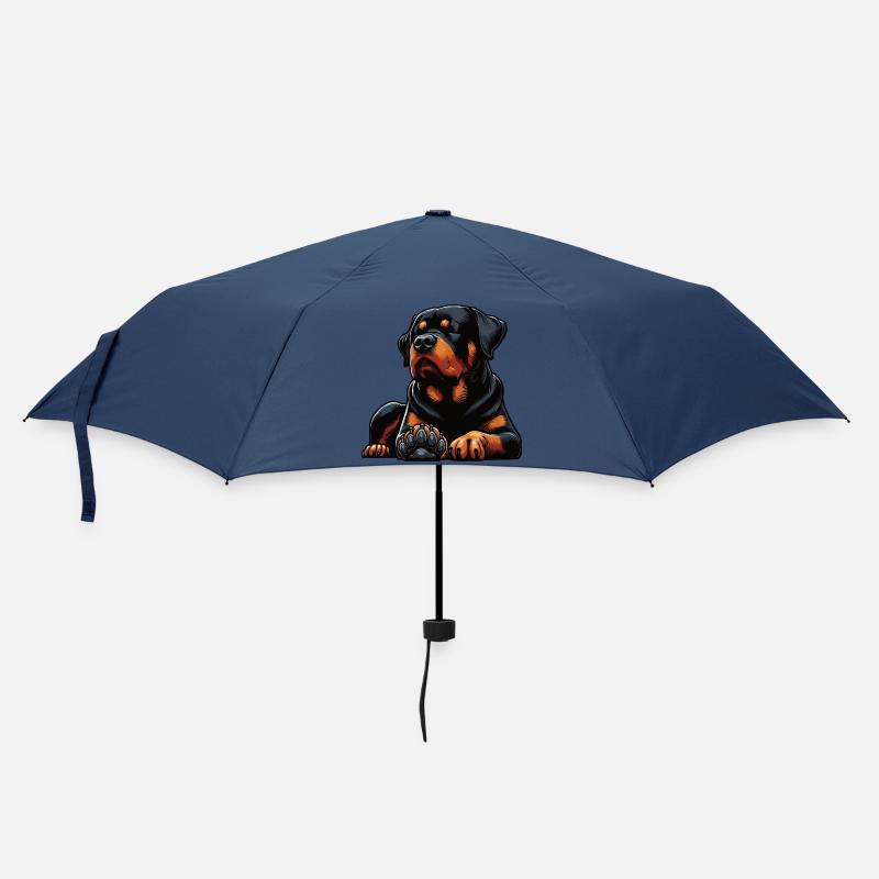 Rottweiler Propriétaire de Rottweiler Lovers - Parapluie standard - marine