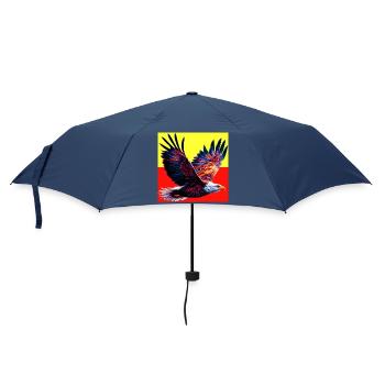 Adler - Regenschirm (klein) - Navy - Vorne