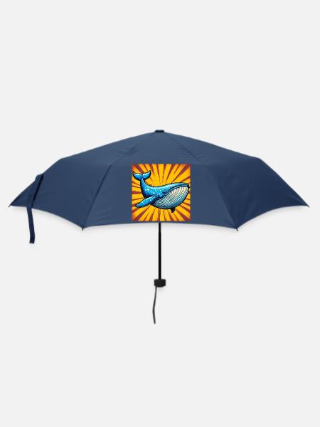 Wal - Regenschirm (klein) - Navy