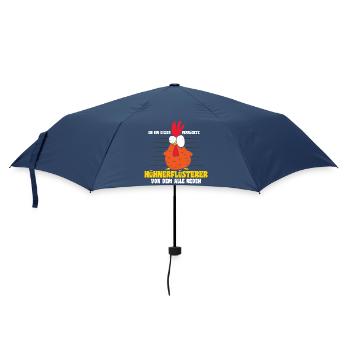 Hühnerflüsterer Huhn Hühnerhalter Hühner - Regenschirm (klein) - Navy - Vorne