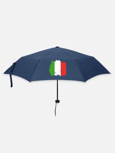 Italy Flag - Umbrella (small) - navy