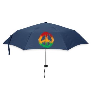Reggae love peace peace Jamaica Reggaeton - Parapluie standard - marine - Devant