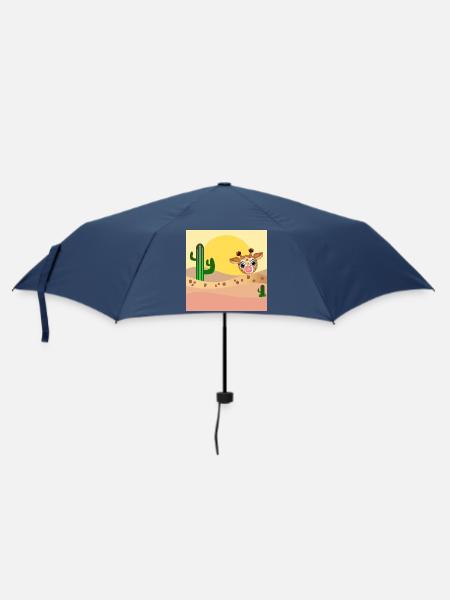 GIRAFFE WÜSTE - Regenschirm (klein) - Navy
