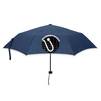 Balkonkraftwerker Vorbild Animation zum Nachahmen - Regenschirm (klein) - Navy - Vorne