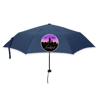 Frankfurt Fine Skyline - Umbrella (small) - navy - Front