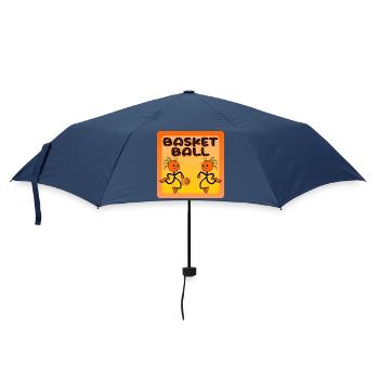 SPORT D’ÉQUIPE DE BASKETBALL FIGURINE - Parapluie standard - marine - Devant