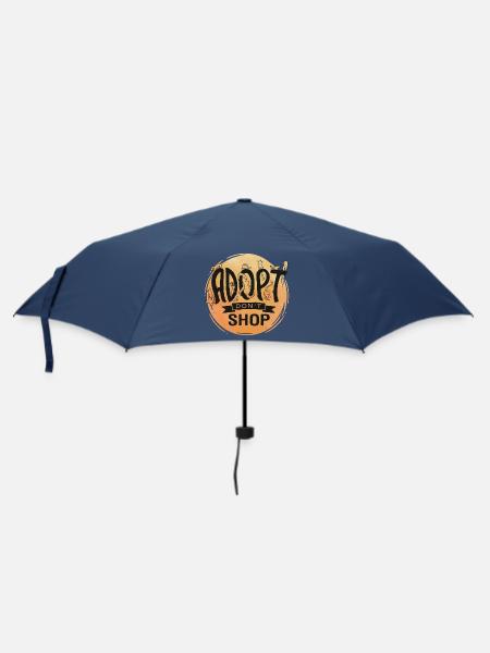 Adopt Don't Shop - Regenschirm (klein) - Navy