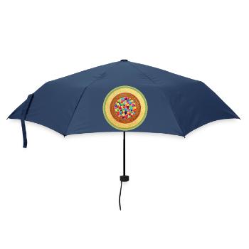 Sternentor AllEinsSein - Sonja Ariel von Staden - Regenschirm (klein) - Navy - Vorne