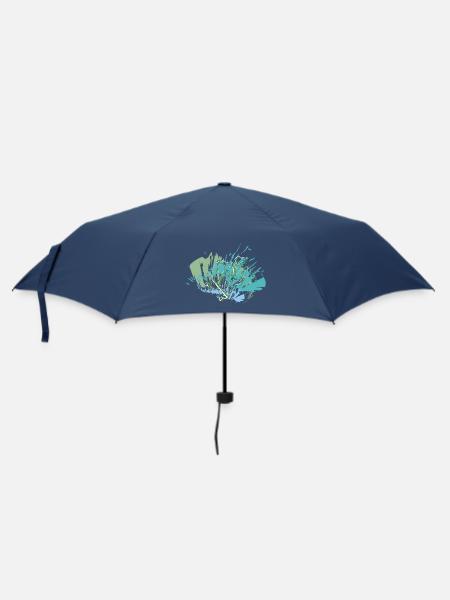 RIKELS Design Dein Style für die Halfpipe - Regenschirm (klein) - Navy