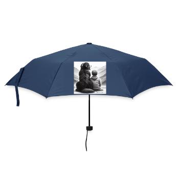 Berner Sennenhund - Regenschirm (klein) - Navy - Vorne