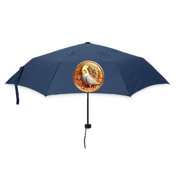 Medaille (01) - Regenschirm (klein) - Navy - Vorne