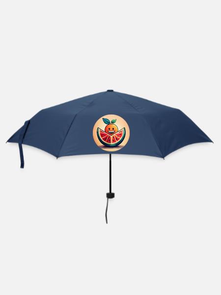 Fruity and colourful, diversity in the world - Umbrella (small) - navy