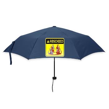 ABSCHIED KOLLEGEN TEAM GRUPPE - KÄNGURUS - Regenschirm (klein) - Navy - Vorne
