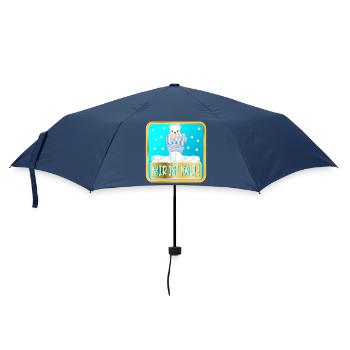 MIR IST KALT - WINTER EISBÄREN - Regenschirm (klein) - Navy - Vorne