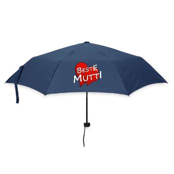 BESTE MUTTI - Regenschirm (klein) - Navy - Vorne
